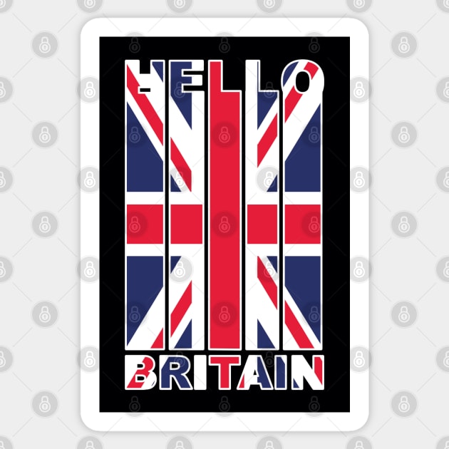 Hello Britain Sticker by DPattonPD